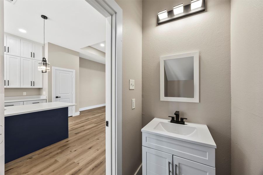 Furnished interior view inside a new home in , Houston (Image 6).