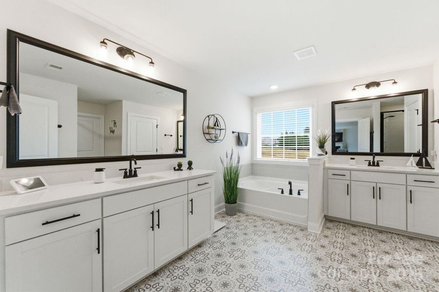 Furnished interior view inside a new home in , Huntersville (Image 8). Furnished interior view inside a new home in , Huntersville (Image 8).