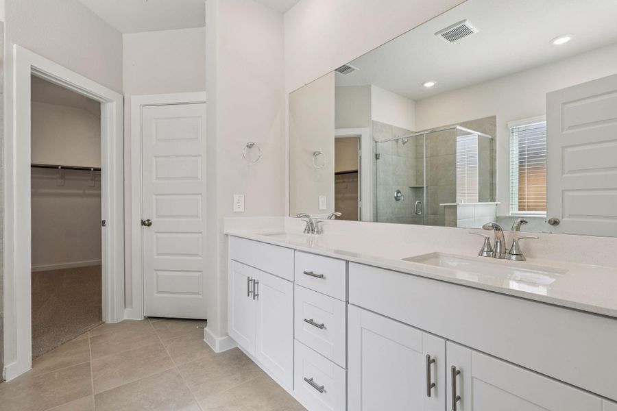 Furnished interior view inside a new home in Landing Meadows - Premier Series, New Caney (Image 8). Furnished interior view inside a new home in Landing Meadows - Premier Series, New Caney (Image 8).