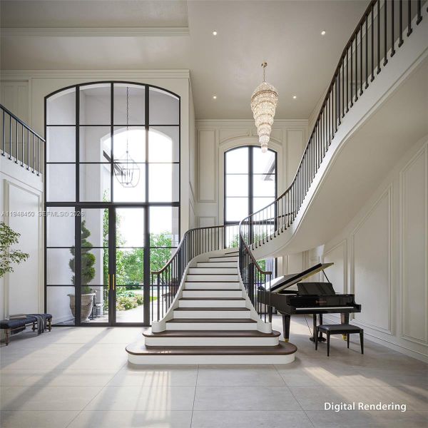 Entry / Stairs Rendering