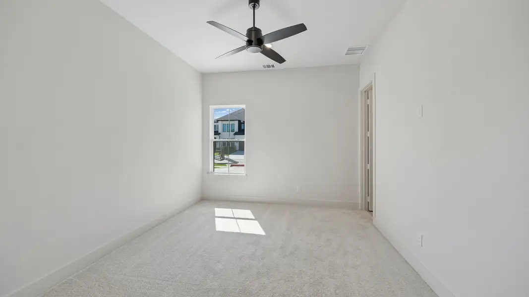 Spacious, unfurnished interior of a new home in Windsong Ranch 71' Series, Prosper (Image 20). Spacious, unfurnished interior of a new home in Windsong Ranch 71' Series, Prosper (Image 20).