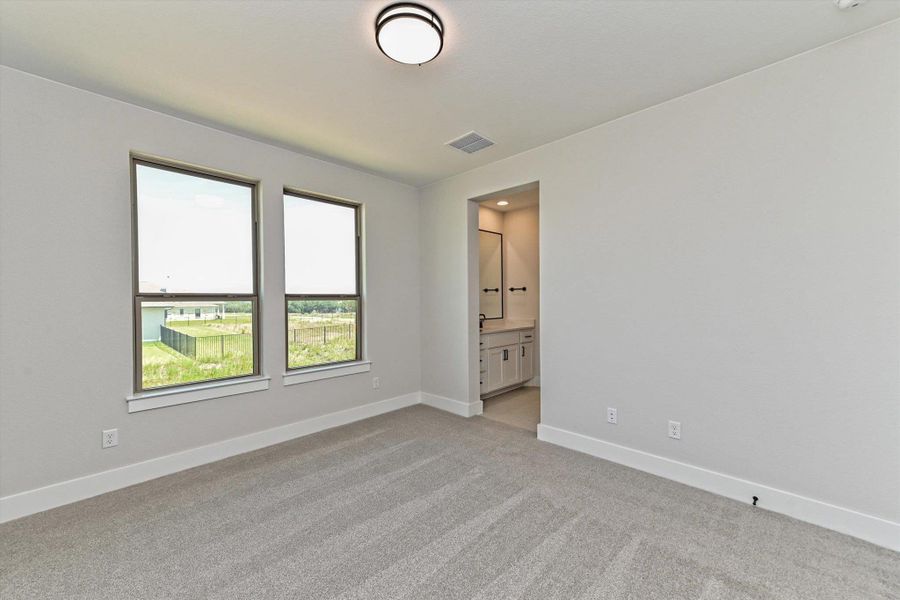 Spacious, unfurnished interior of a new home in ClearWater Ranch, Liberty Hill (Image 16). Spacious, unfurnished interior of a new home in ClearWater Ranch, Liberty Hill (Image 16).