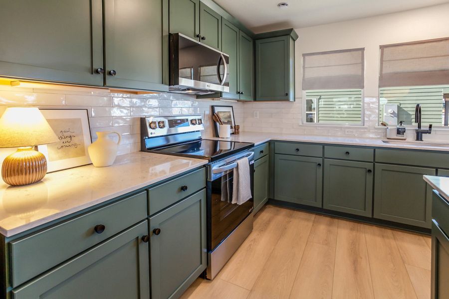 Representative furnished interior of a home built from the Marigold by Hartford Homes in Bloom, Fort Collins (Image 21).