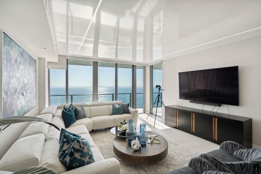 Furnished interior view inside a new home in , Pompano Beach (Image 24). Furnished interior view inside a new home in , Pompano Beach (Image 24).