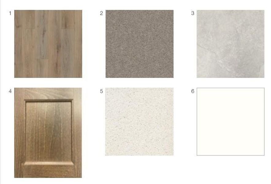 9614 Foxwood Meadow Lane design selections. This home is currently under construction and selections are subject to change.