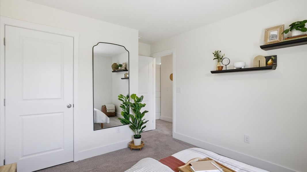 Furnished interior view inside a new home in Macon Townhomes, Seymour (Image 33).