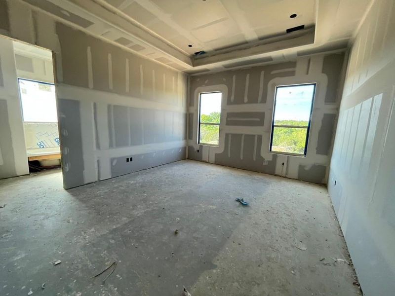 In-progress construction of a new home in Eagle Ridge Estates, Weatherford, TX (Image 9).