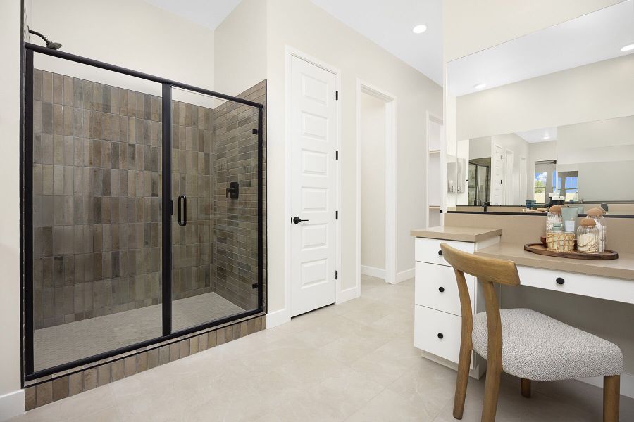 Representative furnished interior of a home built from the Garnet by Mattamy Homes in Las Ventanas, Goodyear (Image 14).