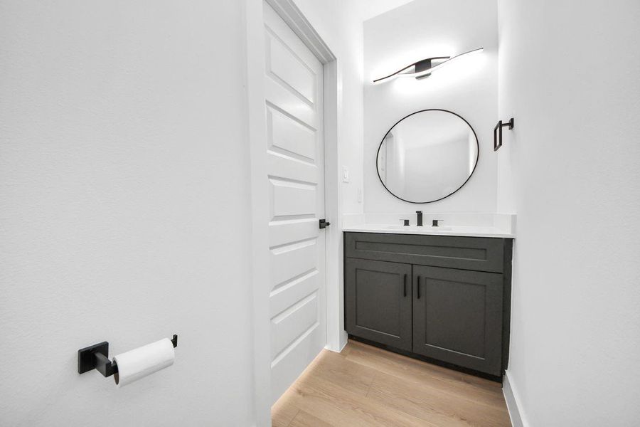 Furnished interior view inside a new home in , Houston (Image 8).