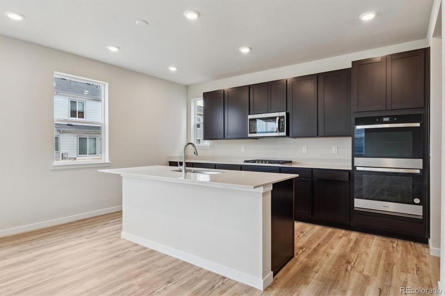 Furnished interior view inside a new home in Floret Collection at Parkdale Commons, Lafayette (Image 7).
