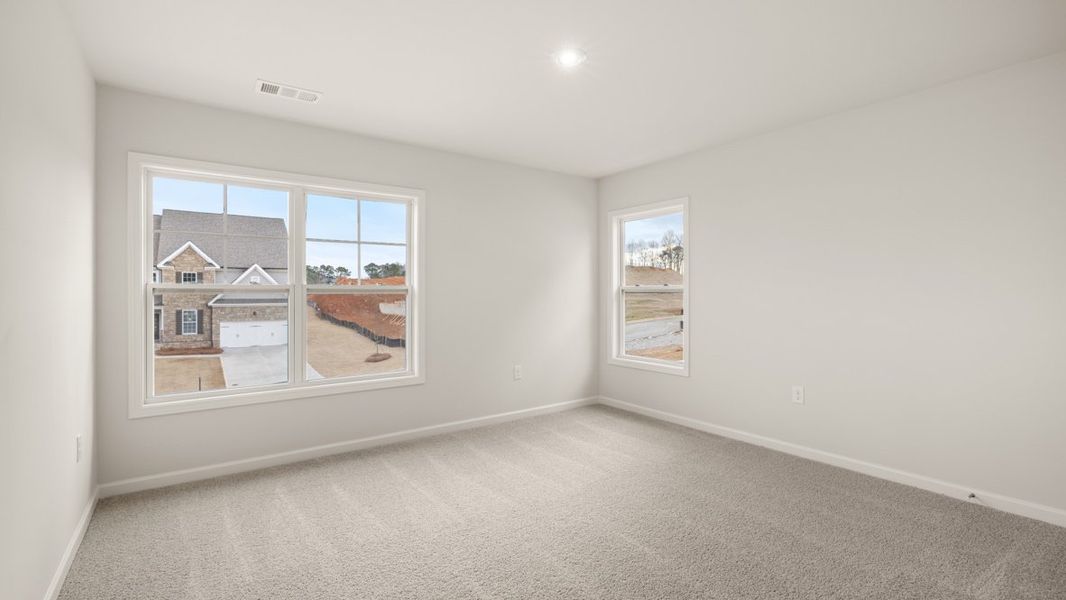 Spacious, unfurnished interior of a new home in Thalley Creek Estates, Cumming (Image 30).