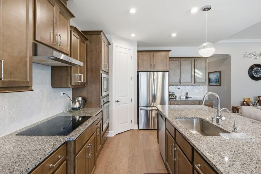 Furnished interior view inside a new home in , Hoschton (Image 35).