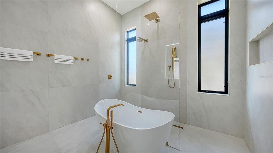 Furnished interior view inside a new home in , Sarasota (Image 28).