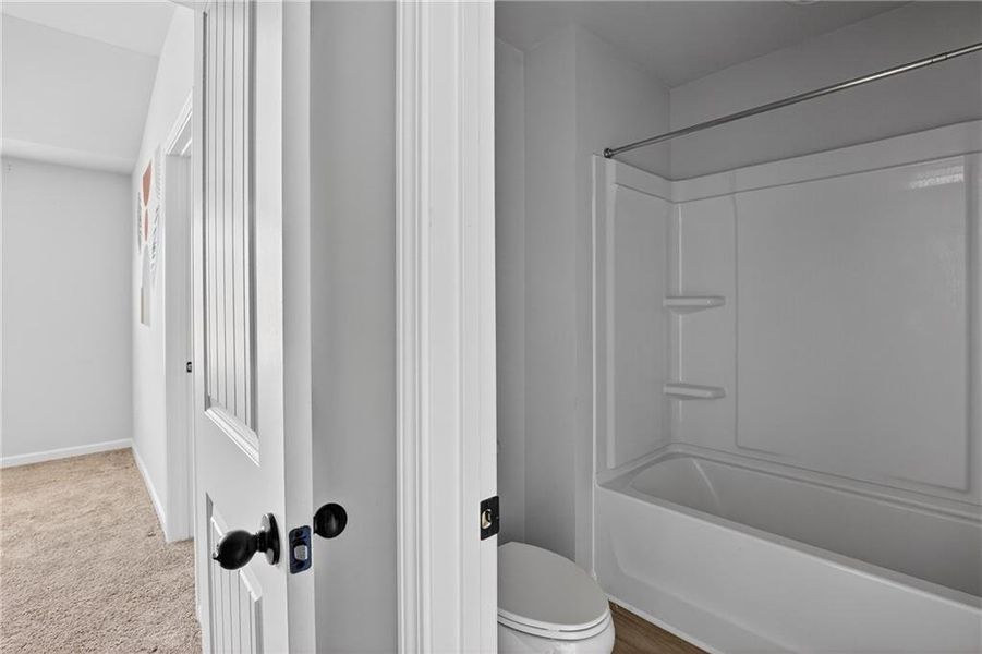 Close-up of interior finishes inside a home in , Atlanta (Image 19).