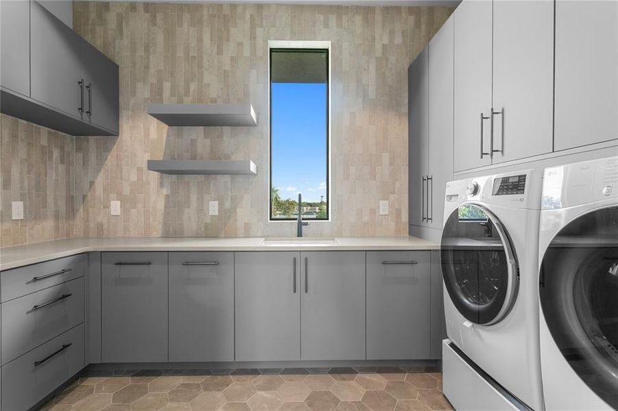 Furnished interior view inside a new home in , St. Petersburg (Image 5).