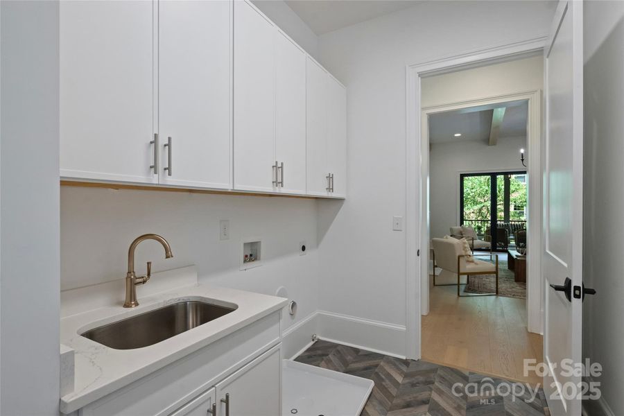 Furnished interior view inside a new home in , Charlotte (Image 26).