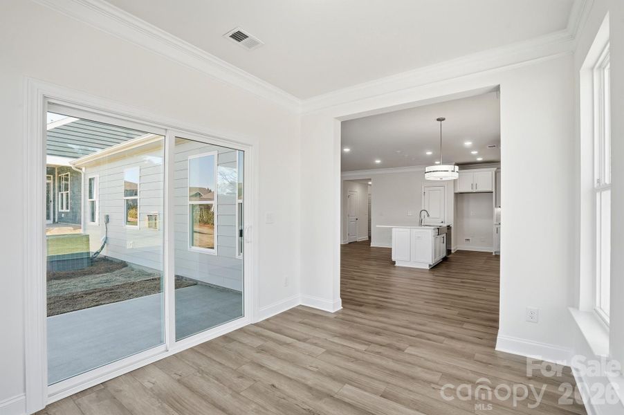 Spacious, unfurnished interior of a new home in Villas at Prestwick, Mooresville (Image 39).