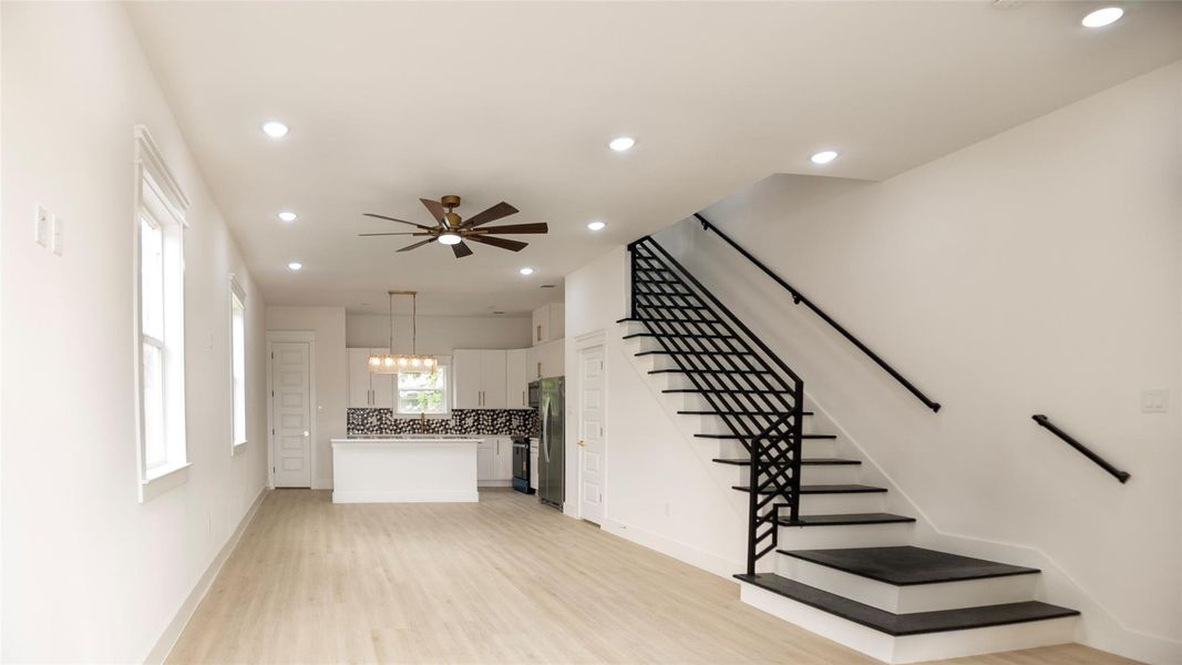 Kitchen/Dining/Living