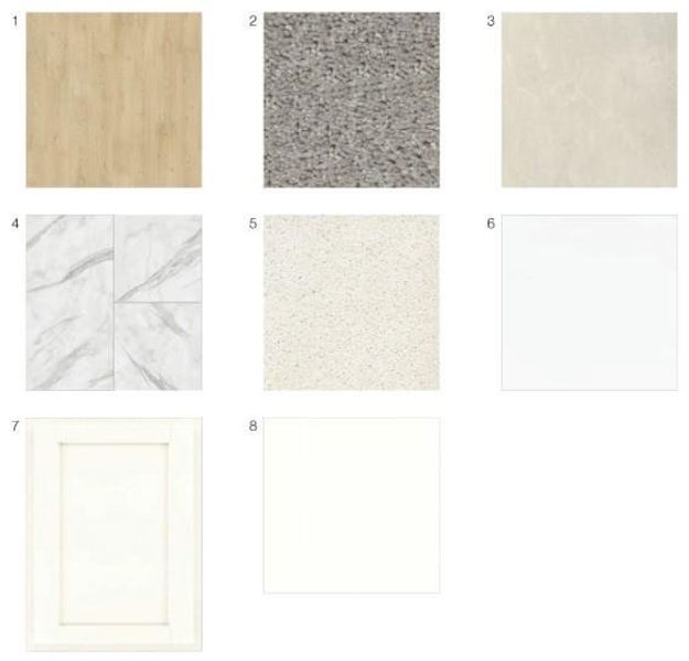 Sample of building materials used in homes in Chandler Run, Tucker (Image 22).