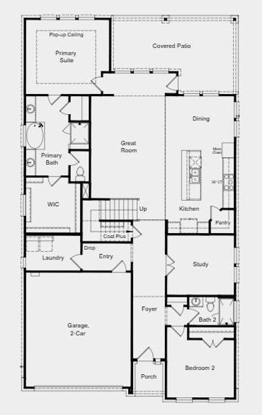 Additional Highlights Include: Upgraded front door, mudset shower at primary bath, exterior gas line, and standard railings in place of half walls. Additional Highlights Include: Upgraded front door, mudset shower at primary bath, exterior gas line, and standard railings in place of half walls.