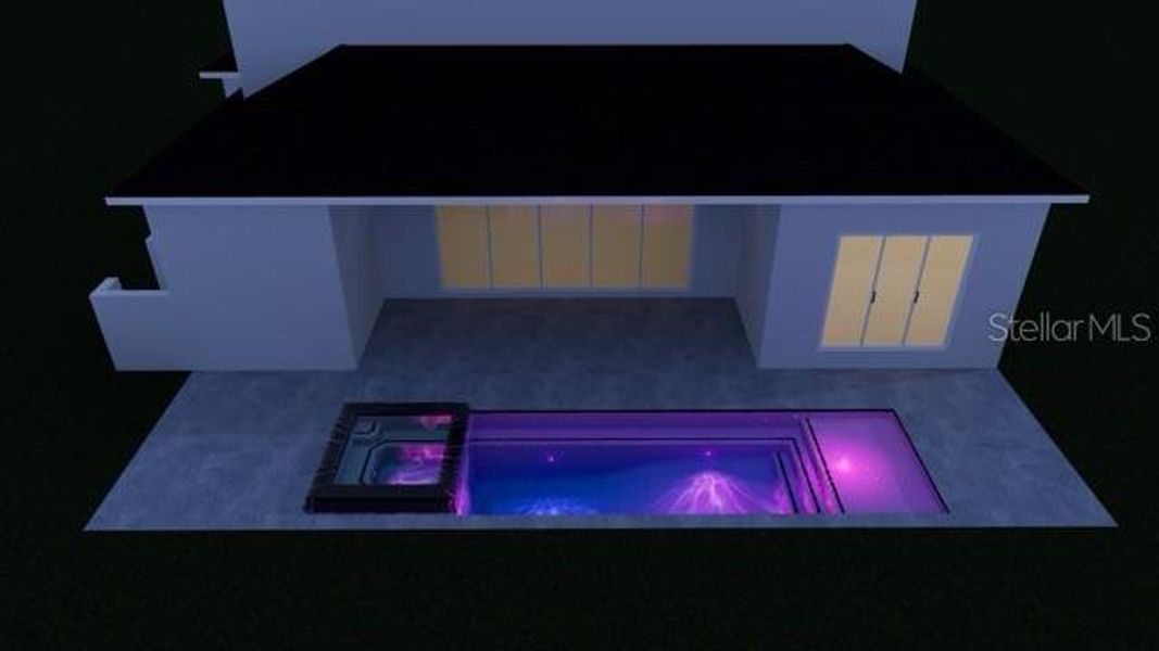 Exterior rendering of this home design in , Sarasota, FL (Image 4).