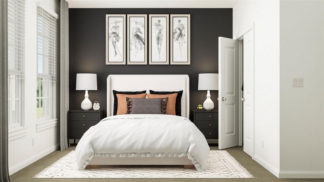 Furnished interior view inside a new home in Lively Ranch: Brookstone Collection, Georgetown (Image 10). Furnished interior view inside a new home in Lively Ranch: Brookstone Collection, Georgetown (Image 10).