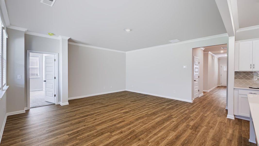 Representative unfurnished interior of a home built from the Mulberry by D.R. Horton in Jackson Landing, Jefferson (Image 17).