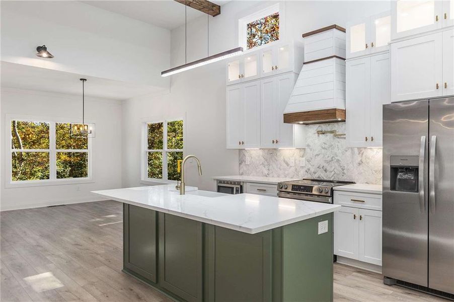 Furnished interior view inside a new home in , Cornelia (Image 6). Furnished interior view inside a new home in , Cornelia (Image 6).