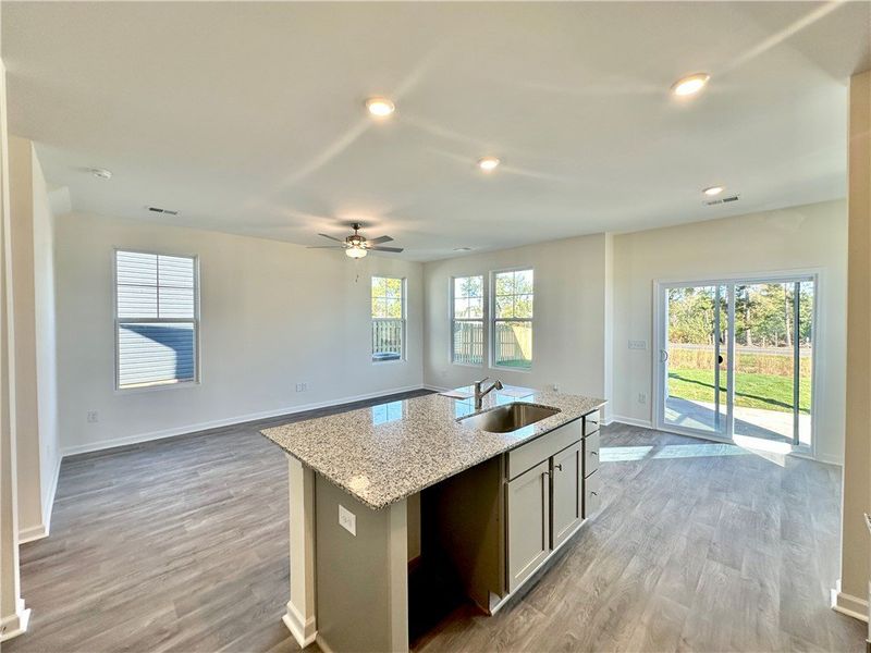Furnished interior view inside a new home in Champions Village at Cherry Hill, Pendleton (Image 4).