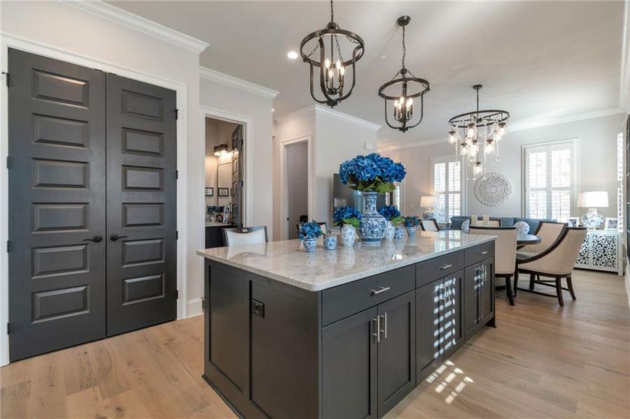 Furnished interior view inside a new home in , Dacula (Image 7).