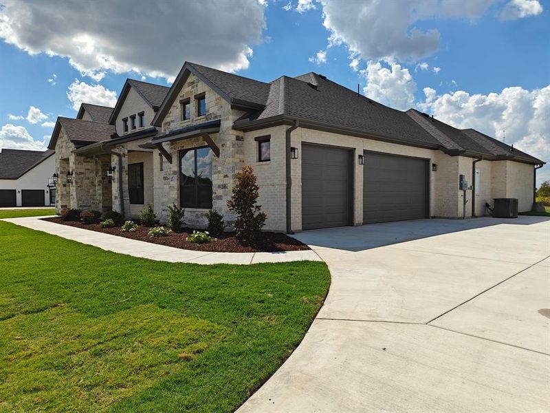 Exterior details and patio area of a home in , Waxahachie (Image 2). Exterior details and patio area of a home in , Waxahachie (Image 2).