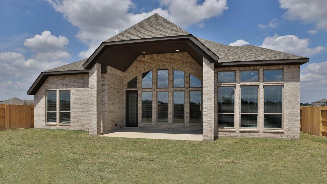 Exterior details and patio area of a home in Everly, Hockley (Image 3).