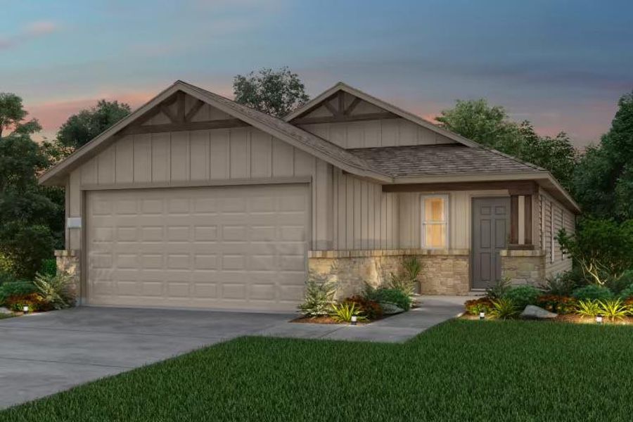 Centex Homes, Taft elevation V, rendering