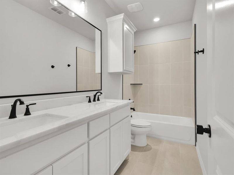 Furnished interior view inside a new home in , Springtown (Image 12).