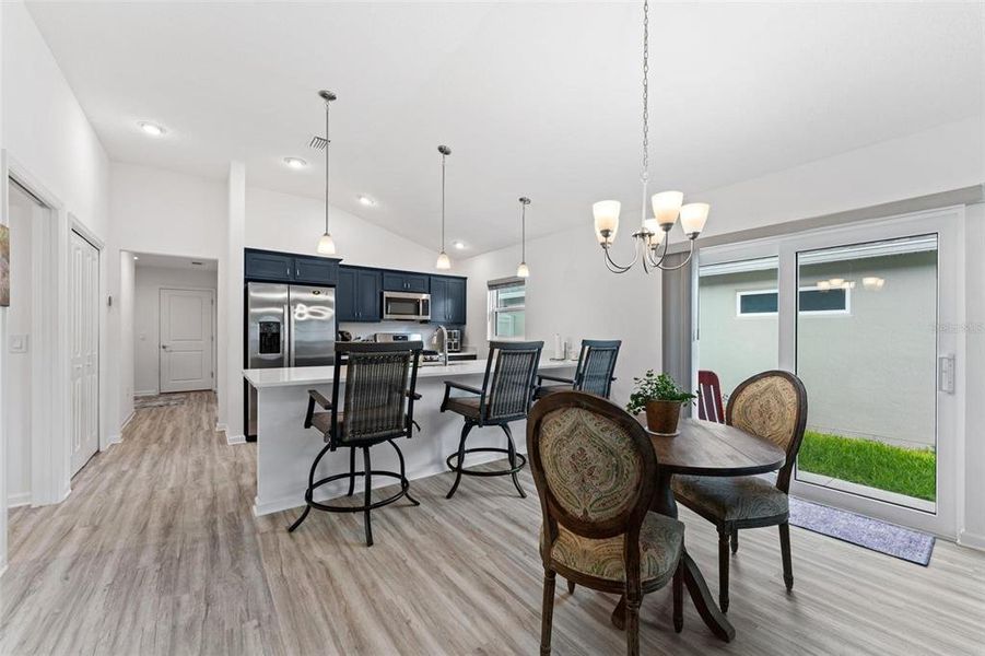 Furnished interior view inside a new home in , The Villages (Image 37).