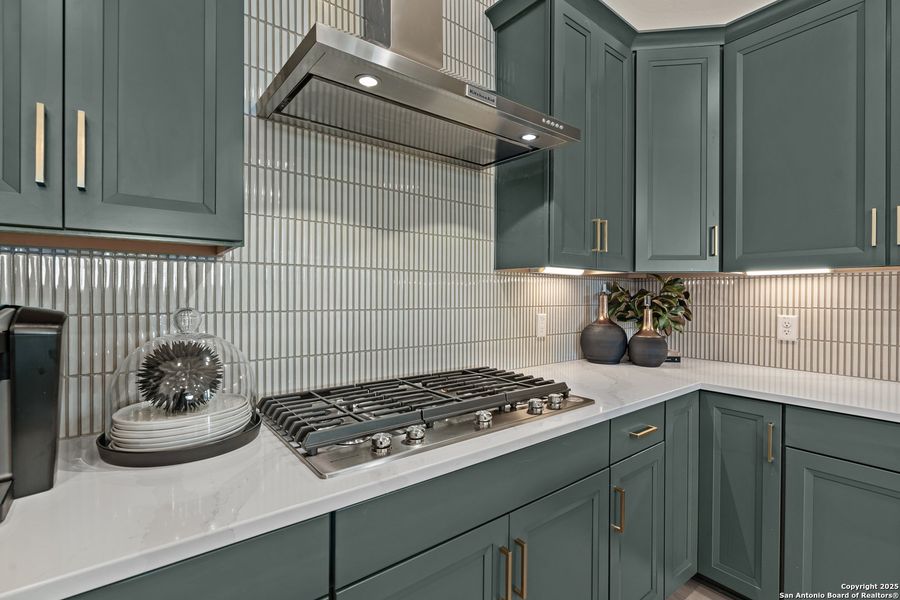 Close-up of interior finishes inside a home in Bison Ridge, San Antonio (Image 17).