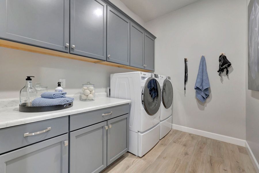 Representative furnished interior of a home built from the Violet by Mattamy Homes in White Tank Vistas, Waddell (Image 41).