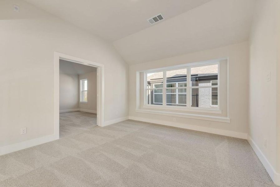 Spacious, unfurnished interior of a new home in Trails at Cottonwood Creek, Rowlett (Image 26). Spacious, unfurnished interior of a new home in Trails at Cottonwood Creek, Rowlett (Image 26).