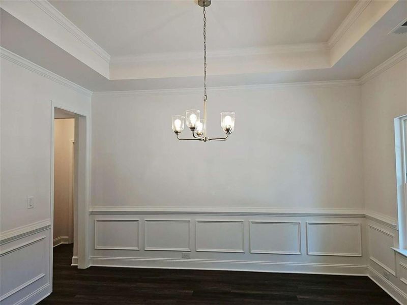 Spacious, unfurnished interior of a new home in Park Place, Bowdon (Image 8). Spacious, unfurnished interior of a new home in Park Place, Bowdon (Image 8).