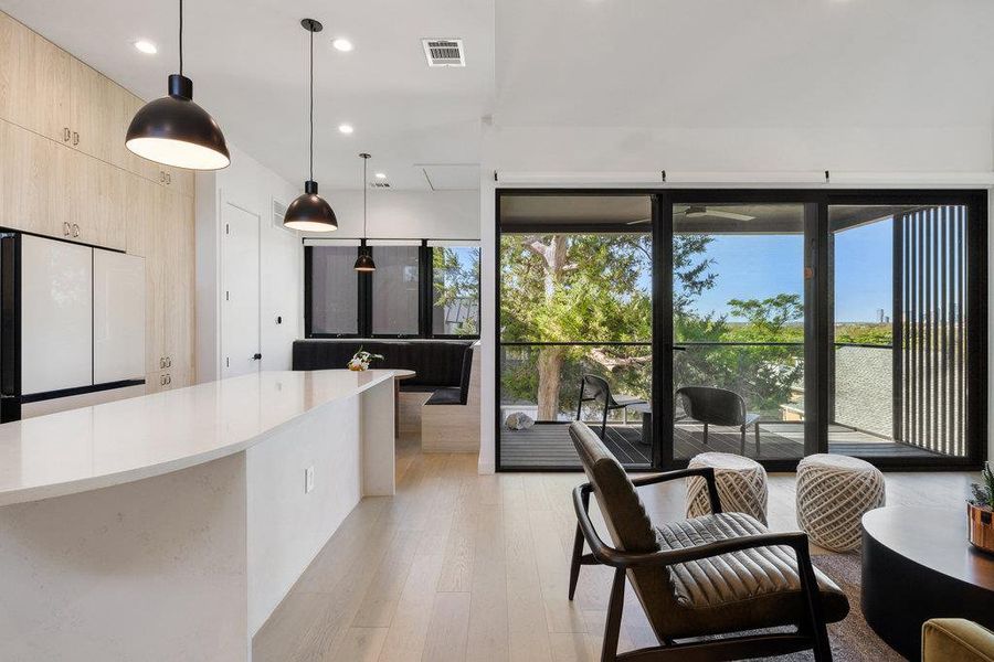 Furnished interior view inside a new home in , Austin (Image 5).