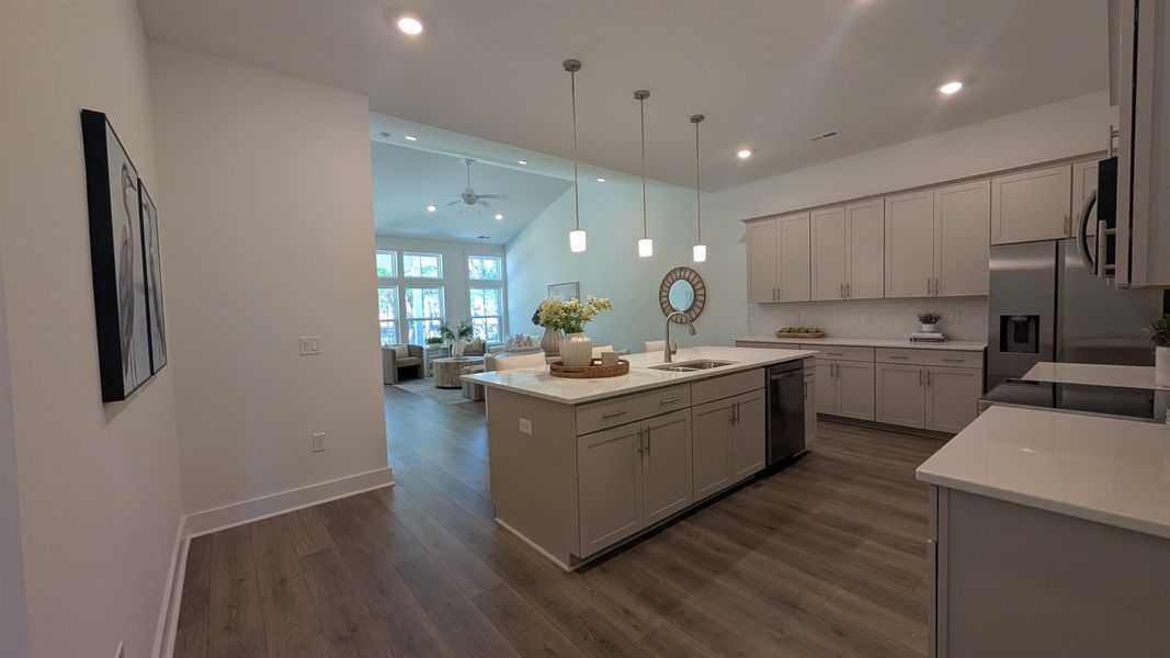 Furnished interior view inside a new home in Long Bay Golf Club, Longs (Image 4).