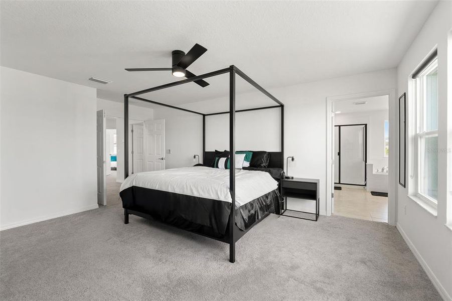 Furnished interior view inside a new home in , Wesley Chapel (Image 29).