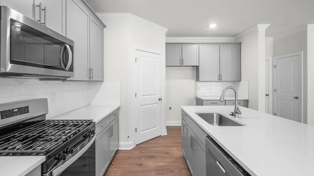 Furnished interior view inside a new home in Horton Park, Apex (Image 3).