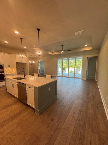 Furnished interior view inside a new home in Laureate Village, Newberry (Image 4).