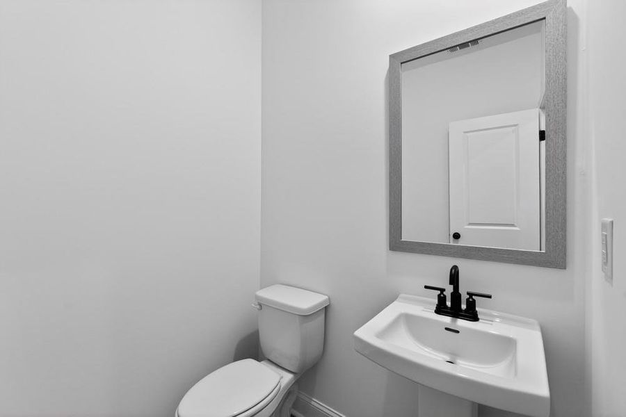 Furnished interior view inside a new home in Nichols Farm, Dacula (Image 18). Furnished interior view inside a new home in Nichols Farm, Dacula (Image 18).