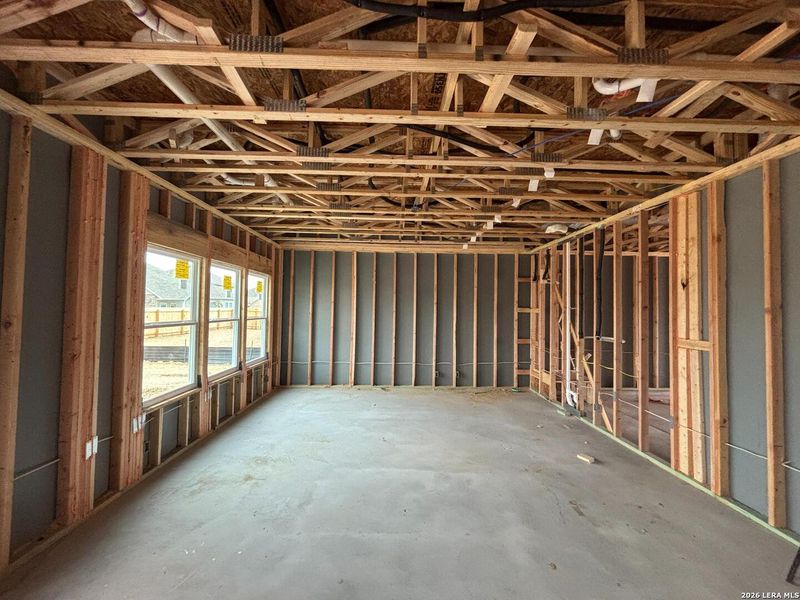 In-progress construction of a new home in , Schertz, TX (Image 17).