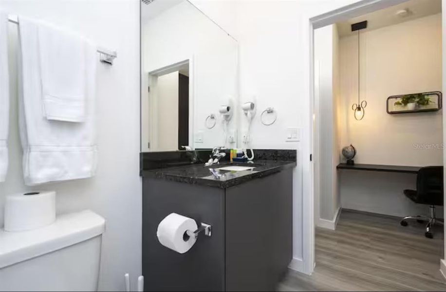 Furnished interior view inside a new home in , Kissimmee (Image 21).