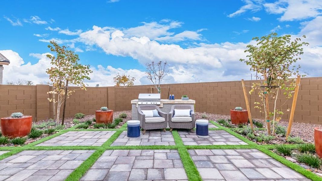 Representative furnished interior of a home built from the Sapphire by Taylor Morrison in Paradisi Encore Collection, Surprise (Image 31).