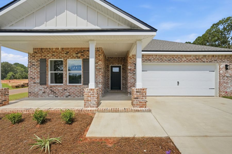 Exterior details and patio area of a home in Barton's Bend, Crestview (Image 3). Exterior details and patio area of a home in Barton's Bend, Crestview (Image 3).