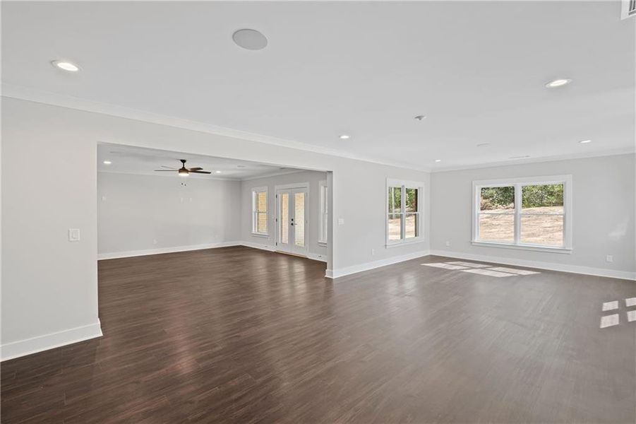 Spacious, unfurnished interior of a new home in , Marietta (Image 18). Spacious, unfurnished interior of a new home in , Marietta (Image 18).